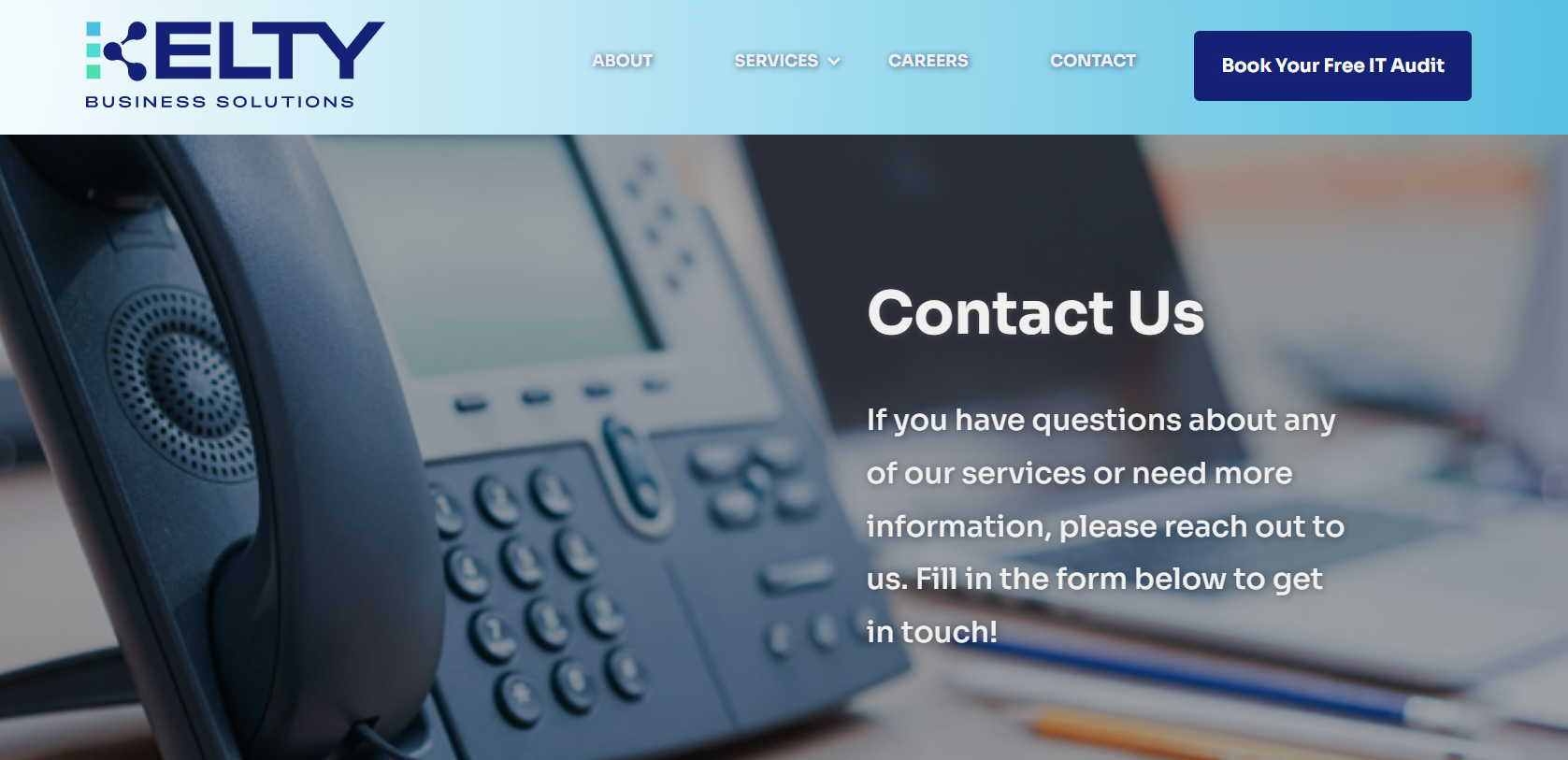 Contact Kelty Solutions